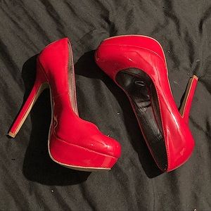 Red Stiletto Heels